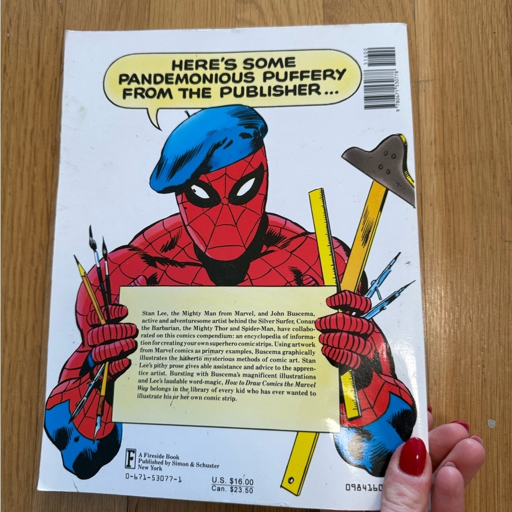 Marvel How to Draw Comics Guide - Red, Blue, Yellow - Picture 3 of 4